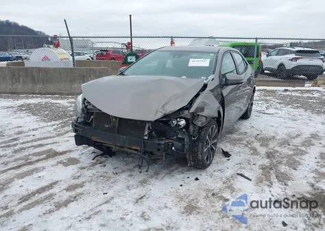 2017 Toyota Corolla Se z USA, uszkodzony, nr VIN 2T1BURHE0HC780116